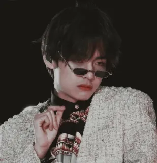 🥵 person, mann, sonnenbrille, jacke, porträt, männlich, koreanisch, promi telegram sticker