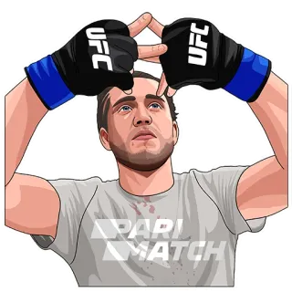 🙏 UFC, fighter, boxing, athlete, sports, gloves telegram sticker