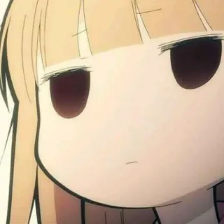 🌈 anime, cartoon, face, girl, cute telegram sticker