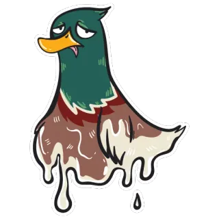 Quack-Quack by @zeligen7 whatsapp stickers