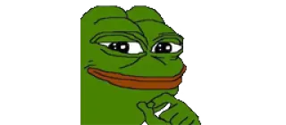 🤭 Pepe the Frog Meme, Rana, Internet, Popolare telegram sticker