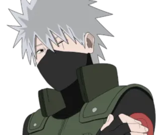 😄 Kakashi Hatake Naruto Kakashi, Naruto, anime, ninja, character telegram sticker