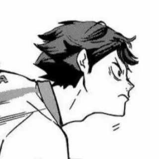🖇 Oikawa Tooru Haikyuu!! อนิเมะ, มังงะ, ไฮคิว!!, โออิคาวะ โทรุ, วอลเลย์บอล telegram sticker