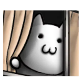 😎 gato, mirando, lindo, animal, pegatina, ventana whatsapp sticker