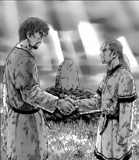 Vinland saga Thorfinn  by @Hamed_Bishi whatsapp stickers