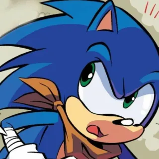 😠 Sonic the Hedgehog Соник, Ёж, Синий, Мультфильм, Игра, Sega telegram sticker