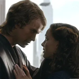 ❤️ Anakin Skywalker Star Wars star wars, anakin, skywalker, padme, romance telegram sticker