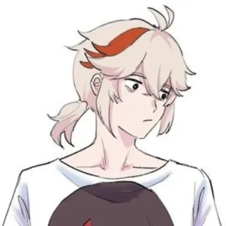😨 Kaedehara Kazuha Genshin Impact 动漫, 游戏, 角色, 原神, 枫原万叶, 枫原万叶 telegram sticker