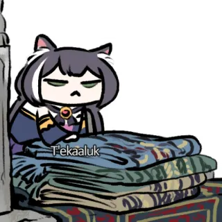 😑 T'ekaaluk whatsapp sticker