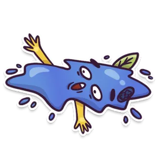 💣 Blob, Cartoon, Figur, Süß, Lustig, Kawaii telegram sticker
