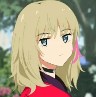 🧚‍♀ アニメ, マンガ, 女の子, キャラクター, アート, イラスト telegram sticker