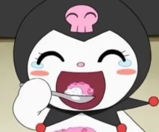 💕 Kuromi kuromi, sanrio, anime, dibujos animados telegram sticker