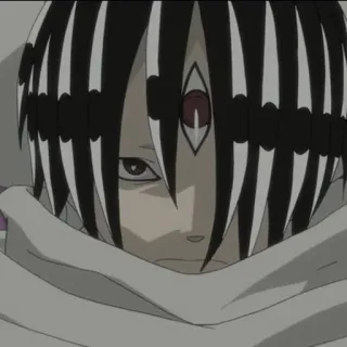😠 Asura Soul Eater anime, manga, soul eater, asura, villain telegram sticker