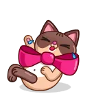 Cat Valentine telegram stickers