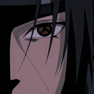 🎴 Itachi Uchiha Naruto Itachi, Naruto, Anime, Manga, Uchiha, Sharingan, Ninja telegram sticker
