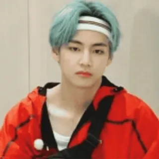 π V Kpop, BTS, V, Taehyung whatsapp sticker