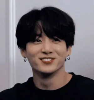 😈 Jungkook kpop, idol, singer, musician, celebrity, portrait telegram sticker