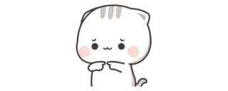 💈 猫, 可愛い, かわいい, 懇願, おねだり telegram sticker