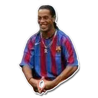 💦 Ronaldinho футбол, американский футбол, игрок, спорт, Роналдиньо, футболист telegram sticker