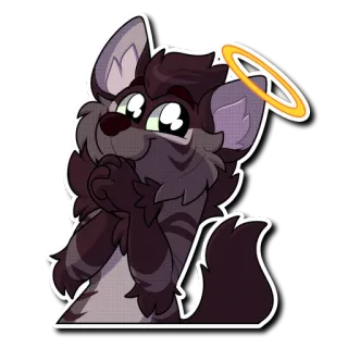 Hush telegram stickers