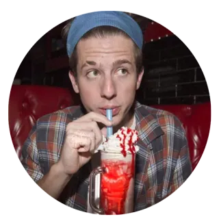 🍹 Charlie Puth singer, pop, music, person, drink, celebrity, male telegram sticker