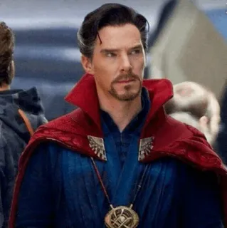 😐 Doctor Strange doctor strange, marvel, benedict cumberbatch, supereroe, magia, mago telegram sticker