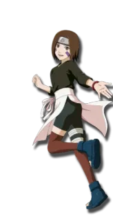 🤙 Rin Nohara Naruto anime, naruto, character, girl, fanart telegram sticker