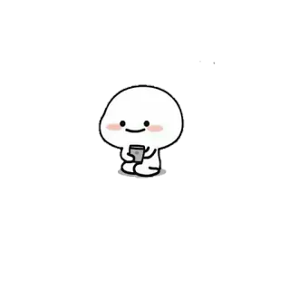 😅 carino, kawaii, personaggio, adesivo, arte telegram sticker