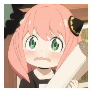 😄 Anya Forger Spy x Family Anime, Manga, Lindo, Personaje, Spy x Family, Anya, Forger whatsapp sticker