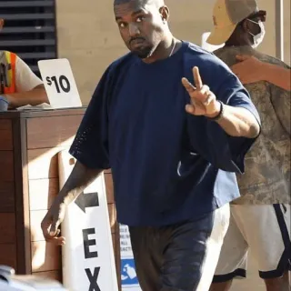 🧪 Kanye West celebrity, rapper, fashion, music whatsapp sticker
