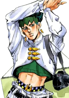 Jojo pose whatsapp stickers