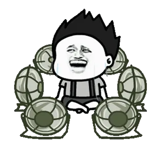 Meme Face Animated • @xxyuji telegram stickers