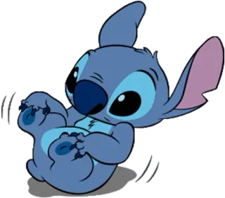 👀 Stitch Lilo & Stitch การ์ตูน, เอเลี่ยน, น่ารัก, สีน้ำเงิน, ดิสนีย์ telegram sticker