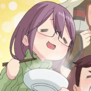 🍜 Anime, Essen, Chibi, Kawaii telegram sticker