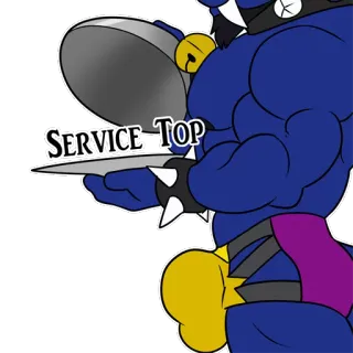 🍥 SERVICE TOP monster, service, top, fantasie, wezen, cartoon telegram sticker