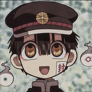 🏮 Hanako-kun Toilet-bound Hanako-kun Anime, Hanako-kun, Hanako-kun del baño, Manga, Lindo, Fantasma telegram sticker