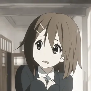 🥠 Yui Hirasawa K-On! Anime, Mädchen, Süß, K-On, Yui Hirasawa telegram sticker