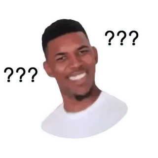 ⚡ ??? verward, meme, vraag, Nick Young, wat telegram sticker