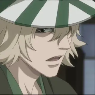 🧩 Kisuke Urahara Bleach Anime, Bleach, Kisuke Urahara, Charakter, Manga telegram sticker