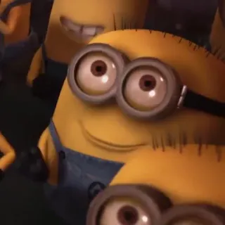 🍌 Minion Despicable Me Minion, Despicable Me, Kartun, Kuning, Karakter, Lucu telegram sticker