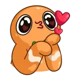 Gingerbread Man - @TgEmojis telegram emojis 😘