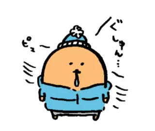 😷 ぐしゅん cartone animato, influenza, starnuto, raffreddore, personaggio telegram sticker