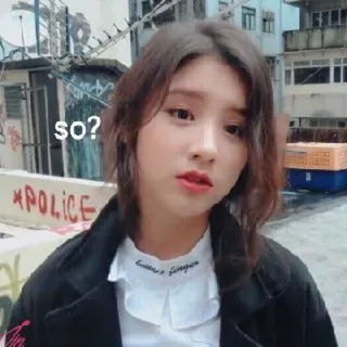 🤨 so? whatsapp sticker