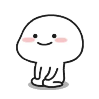 ☁ Cartoon, Niedlich, Figur, Einfach, Kawaii, Liebenswert telegram sticker