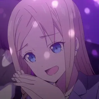 ❤️ Anime, Garota, Fofa, Mangá, Retrato whatsapp sticker