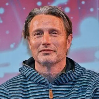 😊 Mads Mikkelsen 俳優, 男性, 有名人, ポートレート telegram sticker