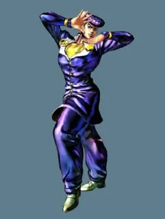 😊 Josuke Higashikata JoJo's Bizarre Adventure Anime, Manga, Jojo, Josuke, Higashikata, Pose telegram sticker