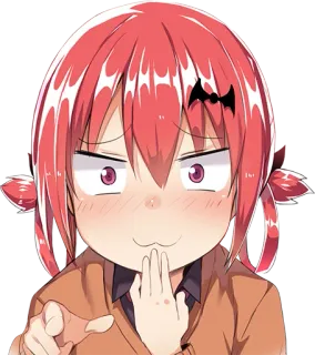 😂 Satania Gabriel DropOut Аниме, Манга, Сатания, Gabriel Dropout, Демон, Каваий, Милый, Смешной telegram sticker