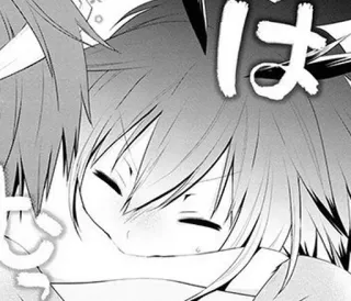 😁 は アニメ, マンガ, 日本語, テキスト, キャラクター, 顔 telegram sticker