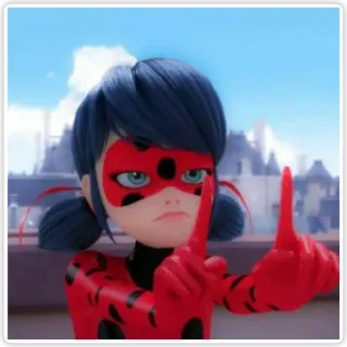 😫 Ladybug Miraculous: Tales of Ladybug & Cat Noir 만화, 슈퍼히어로, 무당벌레, 미라큘러스, 애니메이션 whatsapp sticker